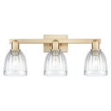 Brookfield 3 Light Bath Vanity 11 Inch Tall and 25 Inch Wide by Innovations - 716-3W-G442