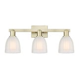 Brookfield 3 Light Bath Vanity 11.13 Inch X 24.75 Inch by Innovations - 716-3W-G441
