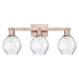 Waverly 3 Light Bath Vanity 10.25 Inch Tall and 25 Inch Wide by Innovations - 716-3W-G362
