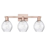 Waverly 3 Light Bath Vanity 10.25 Inch Tall and 25 Inch Wide by Innovations - 716-3W-G362