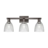 Castile 3 Light Bath Vanity 10.75 Inch Tall and 25 Inch Wide by Innovations - 716-3W-G38