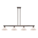 Orwell 4 Light Stem Hung Island 7.88 Inch X 51.13 Inch by Innovations - 716-4I-G13