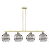Rochester 4 Light Stem Hung Island 12.5 Inch X 52.75 Inch by Innovations - 716-4I-G556-10
