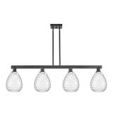 Waverly 4 Light Stem Hung Island 13 Inch Tall X 51 Inch Wide by Innovations - 716-4I-G372
