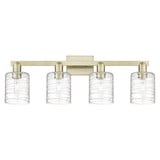 Cobbleskill 4 Light Bath Vanity 10.75 Inch and 32 Inch Wide by Innovations - 716-4W-G11