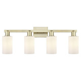 Clymer 4 Light Bath Vanity 10.63 Inch Tall X 30.88 Inch Wide by Innovations - 716-4W-G80