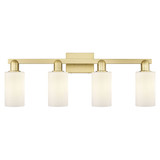 Clymer 4 Light Bath Vanity 10.63 Inch Tall X 30.88 Inch Wide by Innovations - 716-4W-G80