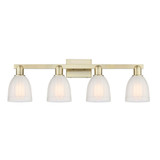 Brookfield 4 Light Bath Vanity 11 Inch Tall and 33 Inch Wide by Innovations - 716-4W-G441