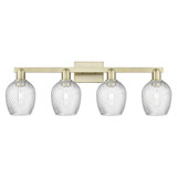 Salina 4 Light Bath Vanity 11.13 Inch Tall X 32.75 Inch Wide by Innovations - 716-4W-G292