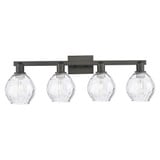 Waverly 4 Light Bath Vanity 10.25 Inch Tall and 33 Inch Wide by Innovations - 716-4W-G362