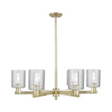 Cobbleskill 6 Light Stem Hung Chandelier 11X 34.75 Inch Wide by Innovations - 716-6CR-G11