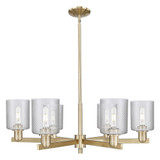 Cobbleskill 6 Light Stem Hung Chandelier 11X 34.75 Inch Wide by Innovations - 716-6CR-G11