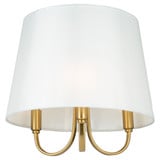 Rhythm 3 Light 15.7 Inch Wide Semi Flush Mount by Artcraft - SC13334BG-15