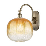 Brookhaven Sphere 1 Light Swiveling Wall Sconce 16 Inch Tall by Innovations - 918-1W-G481-10
