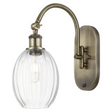 Preston 1 Light Bulb Shade Swiveling Wall Sconce 14.75 Inch by Innovations - 918-1W-G459-6