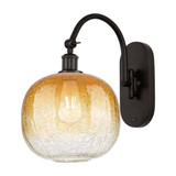 Brookhaven Sphere 1 Light Swiveling Wall Sconce 16 Inch Tall by Innovations - 918-1W-G481-10