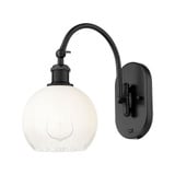 Brookhaven Globe 1 Light Swiveling Wall Sconce 14 Inch Tall by Innovations - 918-1W-G483-8