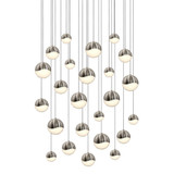 Grapes 24 LED Assorted Pendant 3.75 Inch Tall and 27 Inch Wide by Sonneman - 2918-AST