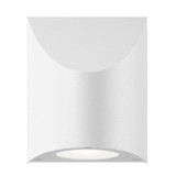 Shear 9.825W 2 LED Wall Sconce 6.25 Inch Tall and 5 Inch Wide by Sonneman - 7223
