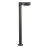 REALS 1 LED Plate Cap and Plate Lens Bollard 28 Inch Tall by Sonneman - 7305PCPL