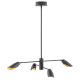 Bowery 4 Light Oversized Chandelier by Fredrick Ramond - FR35804