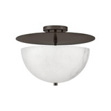 Inez 15W 3 LED 16.25 Inch Wide Semi Flush Mount by Fredrick Ramond - FR41023
