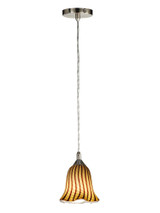 1 Light Small Pendant 48 Inch Tall by Dale Tiffany - AH141