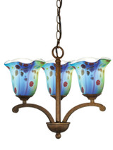 3 Light Large Pendant 17.5 Inch Wide by Dale Tiffany - AH0