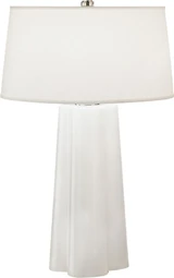 Wavy 1 Light Table Lamp 7.75 Inches and 26.25 Inches Tall by Robert Abbey - 434