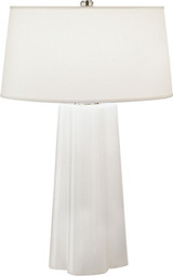 Wavy 1 Light Table Lamp 7.75 Inches and 26.25 Inches Tall by Robert Abbey - 434