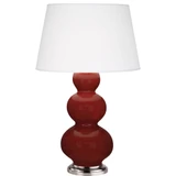 Triple Gourd 1 Light Table Lamp 32.75 Inch and 10 Inch Wide by Robert Abbey - 41