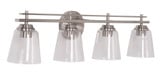Drake 4 Light 33.08 Inch Wide Bath Vanity by Craftmade - 19633