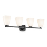 Marant 4 Light Bath Vanity 9.5 Inch Tall and 33.25 Inch Wide by Kichler - 55217