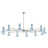 Clare 12 Light Chandelier 10.19 Inch Tall and 76 Inch Wide by Robert Abbey - CL-C-12