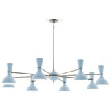 Clare 8 Light Chandelier 10.19 Inch Tall and 57 Inch Wide by Robert Abbey - CL-C-8