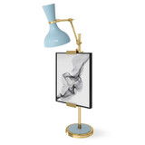 Clare 1 Light Table Easel 30.38 Inch Tall and 8.5 Inch Wide by Robert Abbey - CL-TE