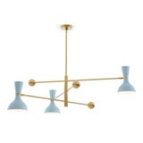 Clare 3 Light Pendant 18 Inch Tall and 55 Inch Wide by Robert Abbey - CL-P-3