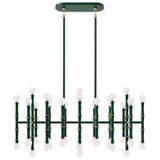 Kane 42 Light Chandelier 16.38 Inch Tall X 38.25 Inch Wide by Robert Abbey - KA_CH42_P