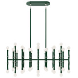 Kane 42 Light Chandelier 16.38 Inch Tall X 38.25 Inch Wide by Robert Abbey - KA_CH42_P