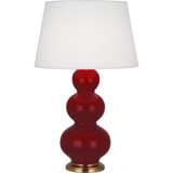 Triple Gourd 1 Light Table Lamp 32.75 Inch and 10 Inch Wide by Robert Abbey - TG_TL_P
