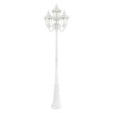 Oxford 4 Light Outdoor Post Light in Style 23 x 93 Inches by Livex - 7869