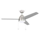 Cozy 3 Blade Ceiling Fan with Light Kit 52 Inch Wide by Craftmade - CZY52