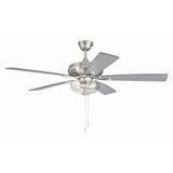 Eos 5 Blade Ceiling Fan with Light Kit 17.44 X 52 Inch Wide by Craftmade - ECF201