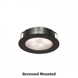 Glastonbury Hall 4.8W 1 LED Round Recessed/Surface Mount Button Light by BSH - 156-BEL-412327