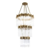 Matrix 18 Light Large 3 Tier Chandelier by Varaluz - 309C19