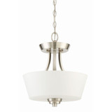 Grace 2 Light 13 Inch Wide Semi Flush Mount by Craftmade - 41952