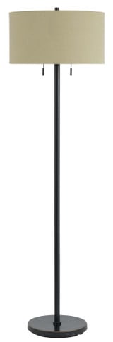 Calais Two Light Floor Lamp 59 Inches High by Cal - BO-2450