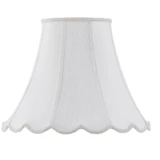 Scallop Bell Vertical Piped Shade 14 Inch Tall and 18 Inch Wide by Cal - SH-8105/18