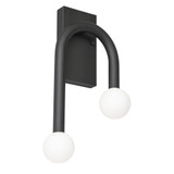 Colette 11W 1 LED Wall Sconce 17 Inch Tall and 10 Inch Wide by AFX - COES1017LAJUD