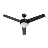 Davis 3 Blade Flush Ceiling Fan with Light Kit 19 X 52 Inch Wide by AFX - DVSN523LA